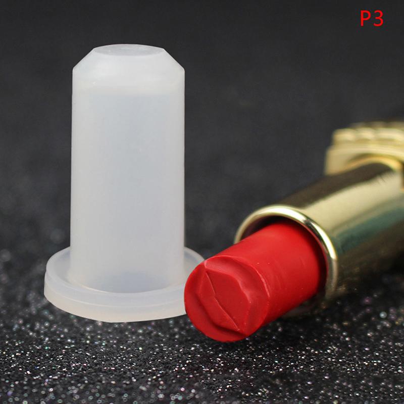 6 Types Lipstick Mold Silicone Diy Lip Balm Cosmetic Mould Holder Craft Tool