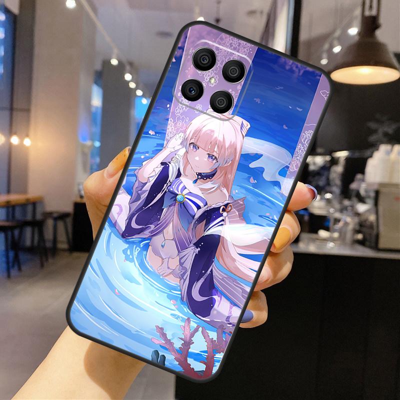Genshin Impact Сангономия Кокоми Для Honor Magic 8 7 6 Lite Чехол Для Honor 200 400 Pro 50 70 90 X8c X8b X9a X9b X9c X9d Win RT