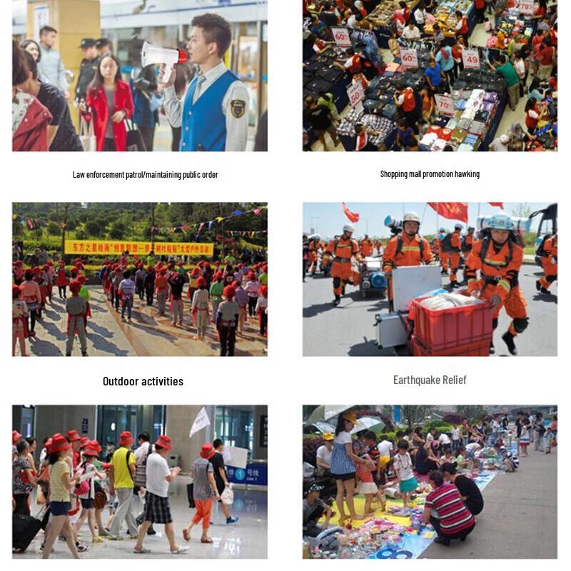 Outdoor Recording Megaphone Loudspeaker