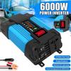 Автомобильный инвертор DC12V в AC 110V/220V 6000W Портативный Power Bank Многофункциональная Универсальная розетка Бортовой преобразователь Солнечный инвертор