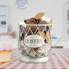 1pc Coffee Capsule Storage Basket, for 35 K-Cup Capacity Coffee Capsules K-Cup Storage Basket, for Counter Coffee Bars and Coffee Tables