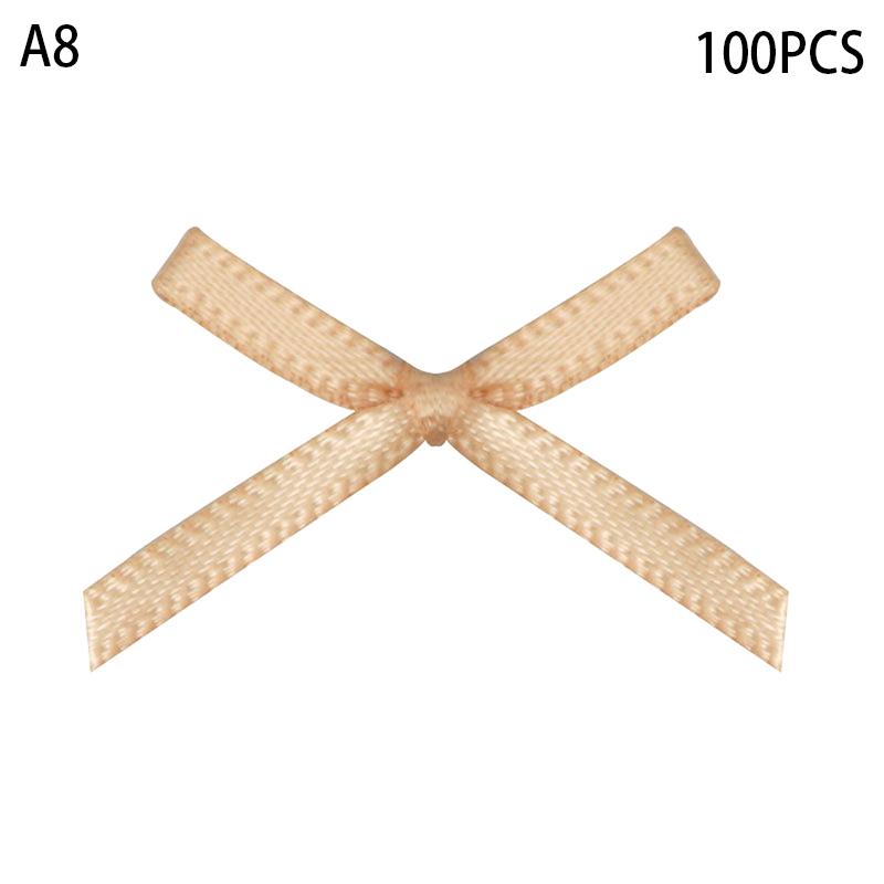 100 шт. 20-30 мм маленький размер атласная лента бант цветок DIY ремесло украшения ремесла аксессуары украшения принадлежности