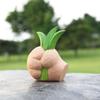 The Design of The Grass-holding Resin Decorative Item Symbolizes Cute Home Decoration and Room Art