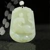 Подвеска Hetian Jade со знаком зодиака - Сертифицированное унисекс украшение