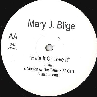 12-дюймовая пластинка MARY J BLIGE - Hate It Or Love It MAY002 НЕ НА ЛЕЙБЛЕ 2006 Неизвестный Рэп и Хип-хоп/R&B Б/У