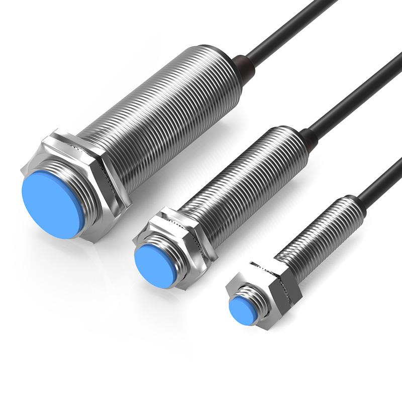 GTRIC Magnetic Reed Switch Proximity Sensor LG18A3 Premium M18 Cylinder Series 10-30 90-220V 10mm Sensing Distance NO NC