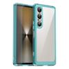 Для чехла Sony Xperia 1 VII Чехол Sony Xperia 1 VII ТПУ Прозрачный ПК + Силиконовый Ударопрочный Защитный Чехол для Телефона Sony Xperia 1 VII