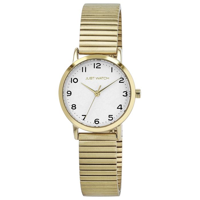 Montre femme - Ester - Acier inoxydable bicolore doré/argent - Boîtier 28 mm - Étanchéité 5 ATM