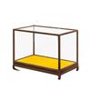 Rosewood Glass Treasure Cage for Guanyin and Buddha Statues – Custom Dustproof Display Box Ornament