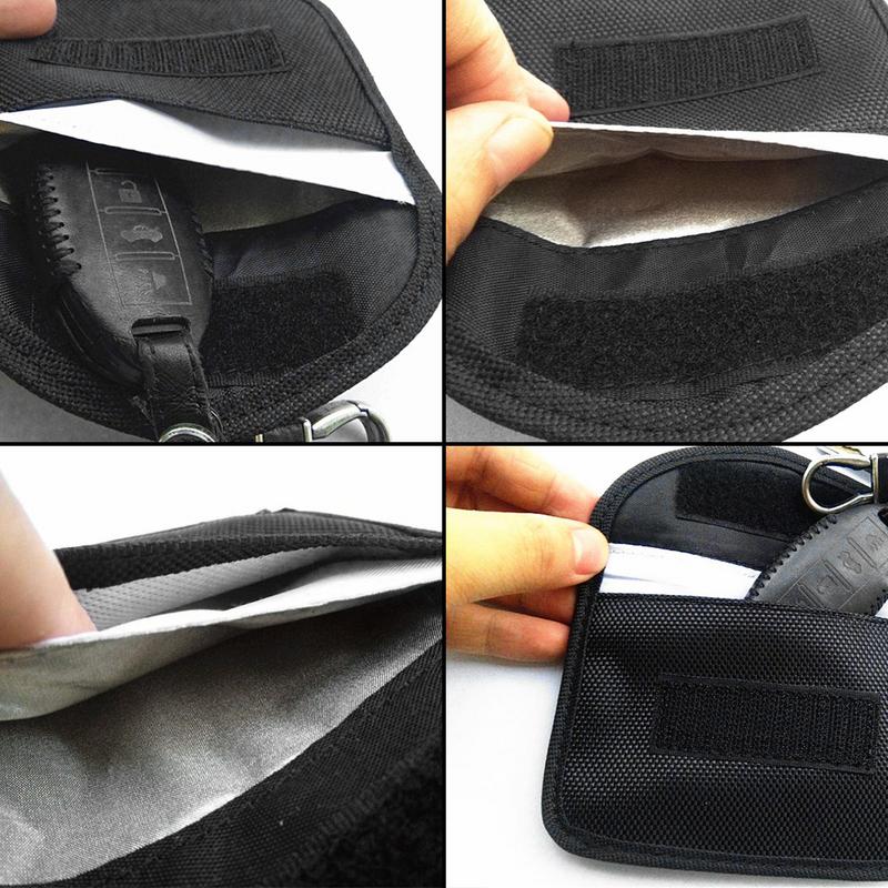 Для общих сумок Faraday для телефонов, блокирующих сигналы RFID, автомобильный брелок, протектор для мобильного телефона, брелок, протектор для водонепроницаемого телефона