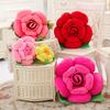 Форма Подушка-цветок Подушка Поясничная Роза Декорация Стул Мягкий Дом Любитель