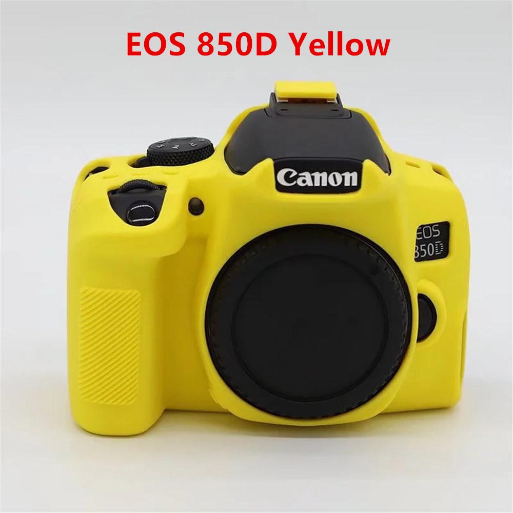 Мягкий силиконовый защитный чехол для корпуса камеры для Canon EOS 750D 80D 800D 850D 1300D 1500D 200D 200D II