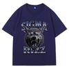 Женская футболка с забавным мемом Sigma Rizz, подарок для эстетики 90-х: Футболка с коротким рукавом в стиле ретро Харадзюку для женского стиля