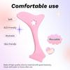 Multi-function Silicone Eyeliner Stencil Tool Reusable Beginner Eyeliner Drawing Assistant 2-In-1 Face Makeup Cream Application Tool