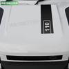 Виниловая наклейка-полосы на капот из углеродного волокна для Land Rover Defender 110 2026 2025 L663 2024 2023 2022 2021