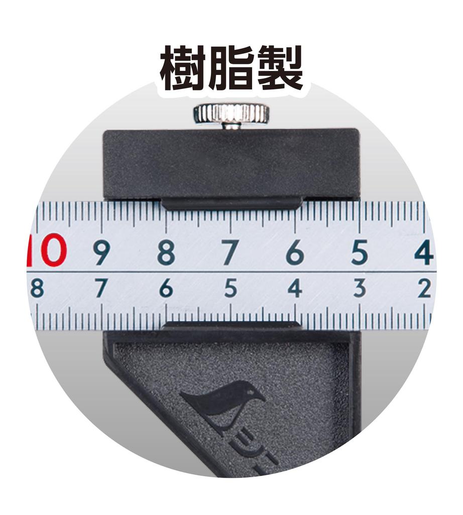 Shinwa Sokutei Curved Measurement, Thick Wide, Silver, 50cm, Same Size On Both Sides, 8 Step Scale, Stopper for Curved Measurement JIS 12443