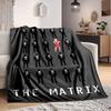 1 шт. Фланелевое одеяло «Матрица» - HD-печать, легкое, мягкое, теплое, всесезонное одеяло для дивана, кровати, путешествий, кемпинга 039