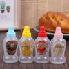 4 шт. Мини-бутылочка для соуса 40 мл, контейнеры для кетчупа, меда, томатов, салата, многоразовые переносные банки для соуса, дозаторы для приправ