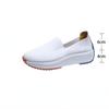 Comfortable Casual Shoes Women 2024 Large Size Stretch Fabric Slip-On Women Sneakers Canvas Summer Platform Shoes Women Loafers