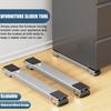 2Pcs Extendable Appliance Roller Heavy Duty Washing Machine Roller Slider Liftable Mobile Washer Dryer Machine Refrigerator Base Furniture Mover Stand