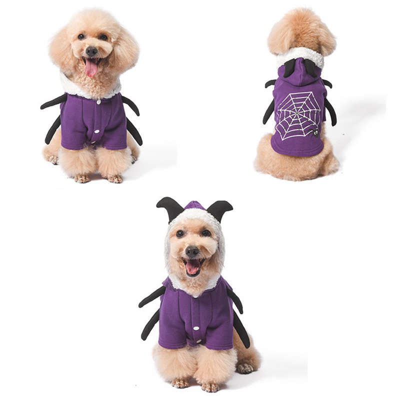 Костюм для питомца на Рождество для собак Одежда для питомцев на Рождество для домашних животных Накидка для собак Халат Товары для питомцев и одежда для собак