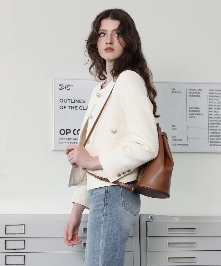Lovecharm Agnes Sling Bag_Brown