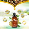 Ginger Essential Oil Massage Therapy Relaxation And Stress Relief Massage Essential Oil