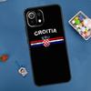 Croatia Flag Coat of Arms Case For Xiaomi 14 13 15 Ultra 11T 12T 13T 14T Pro POCO X7 Pro X3 X5 F5 F6 M6 X6 Pro Cover