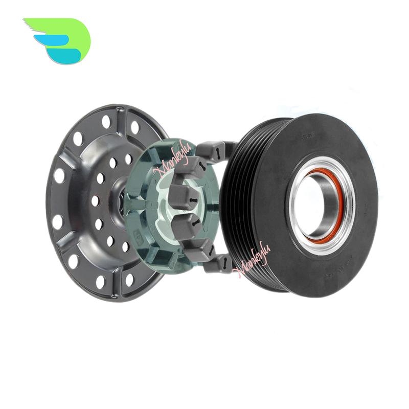 AC Compressor Clutch Pulley 5SL12C FOR DODGE CALIBER JEEP COMPASS PATRIOT 5058228AH 5058228A1 4471905056 44719050544 471905055