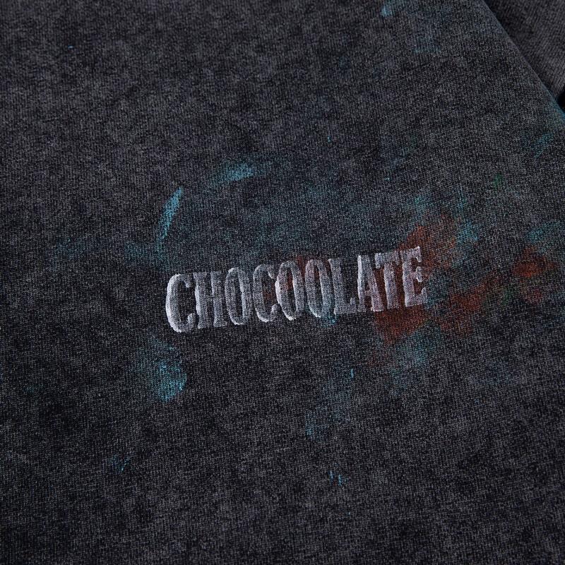 CHOCOOLATE Графическая толстовка с круглым вырезом в стиле стритвир