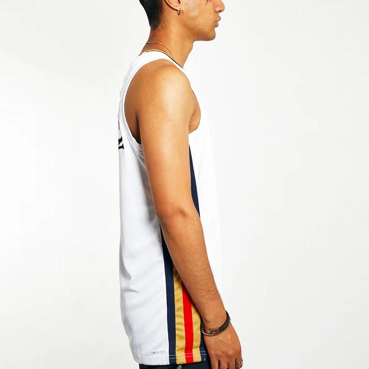 Nike NBA New Orleans Pelicans Zion Williamson Джерси Белый Мужская уличная одежда DB4037-100