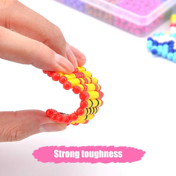 2400pcs DIY Fuse Bead Plastic Perler Beads Toys Funny For Kid DIY Crafts Gift