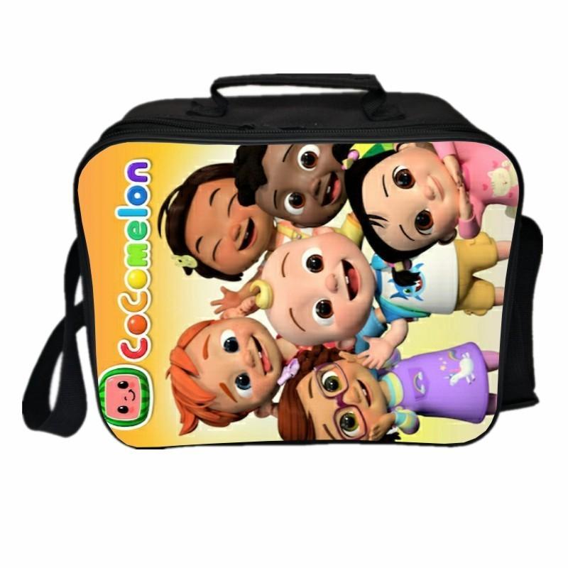 Cocomelon Insulated Lunch Box Bag With Large Capacity For Childrens Outdoor Adventures