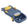 Kids Shampoo Chair Foldable Prevent Slip Toddler Hair Washing Chair with Shampoo Basin for 0 to 10 Years Old Child