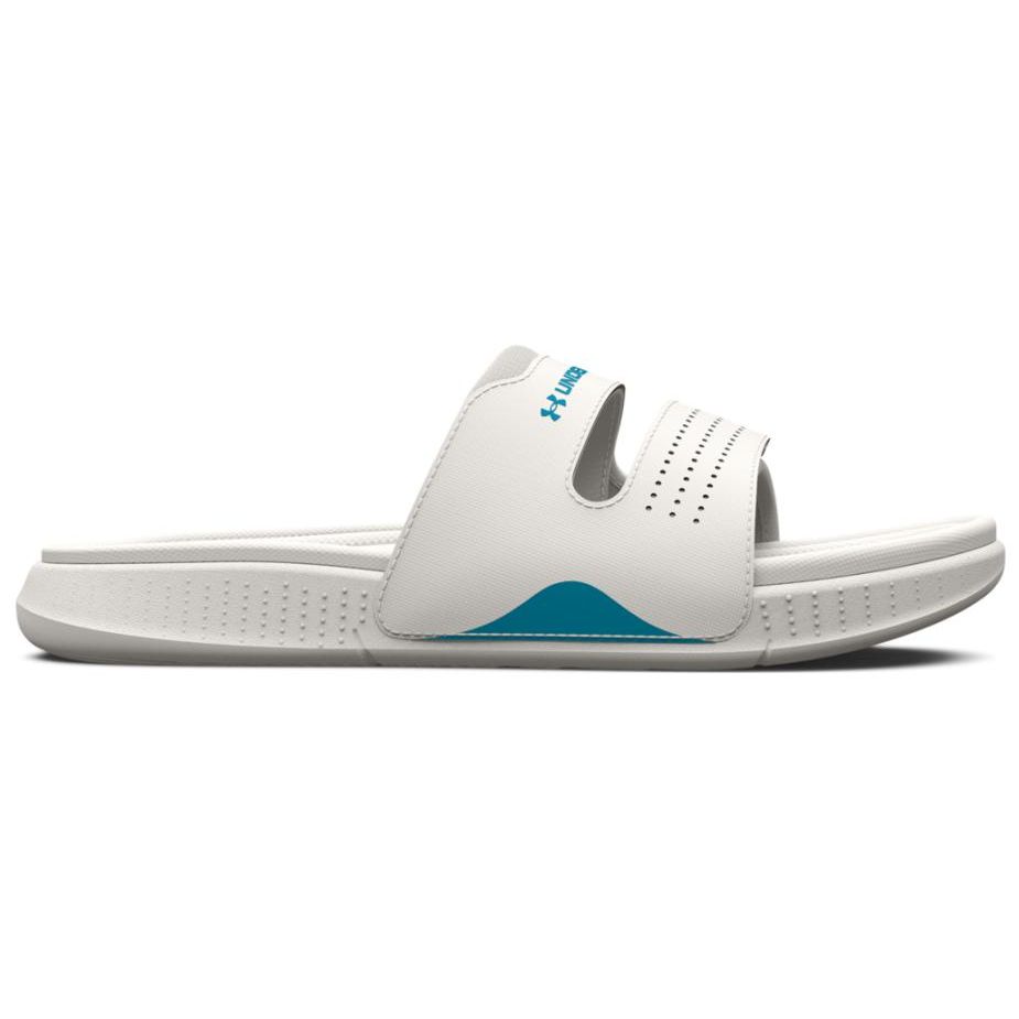 Under Armour Ansa Studio Нескользящие Прочные Спортивные Шлепанцы Женская Обувь Серо-Синие 3025045-102