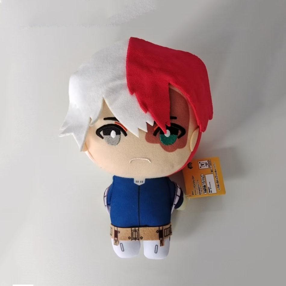 23-25CM My Hero Academia Anime Izuku Midoriya Katsuki Bakugou Shouto Todoroki Plush Pendant Toy Soft Plush Doll Gift