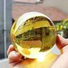 40 мм искусственный цитриновый шар, лечебная сфера, счастливый смысл, украшение для дома в Риме