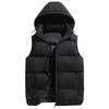 Men's Down-Filled Vest Winter Insulated Outdoor Vest Thickened Sleeveless Jacket