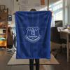 1pc Everton FC Print Flannel Blanket, High quality Comfortable for All Seasons, Home Decor, Warmth and Comfort, Perfect for Christmas Gifts40