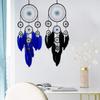 Yousheng Devil Eye Feather Dream Catcher Home Office Living Room Bedroom Wall Art Handmade Hanging Dreamcatcher Decoration Ornate Cuestion