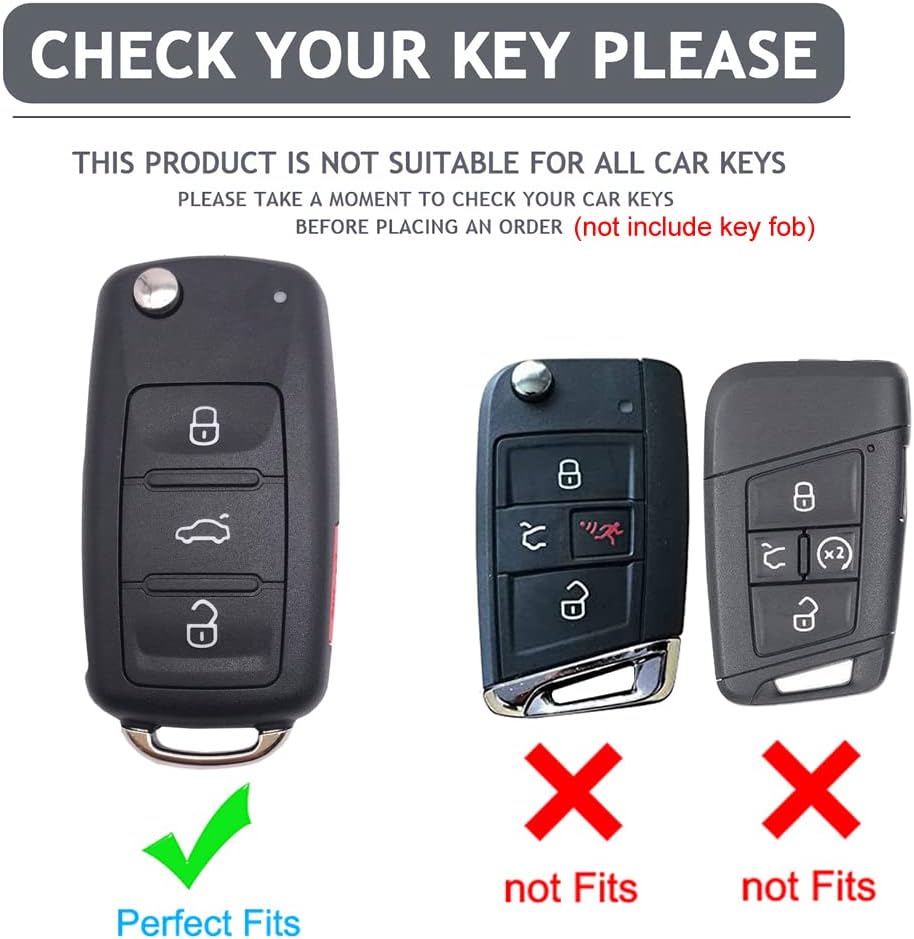 Чехол для брелока Volkswagen, высококачественный мягкий TPU защитный чехол для брелока на 360 градусов Volkswagen Jetta Golf Polo MK6 Passat Tiguan брелок