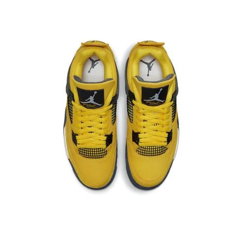 Air Jordan 4 Retro Mid Lightning Желтый Лайтнинг Мужские ct8527-700