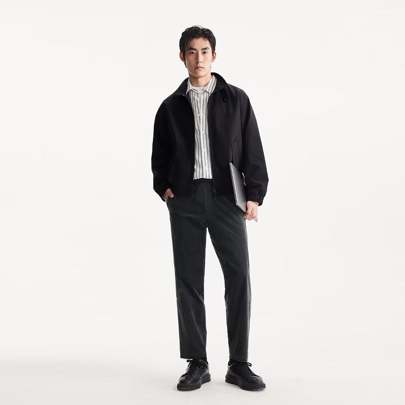 Jack&Jones Мужские вельветовые зауженные укороченные брюки на кулиске