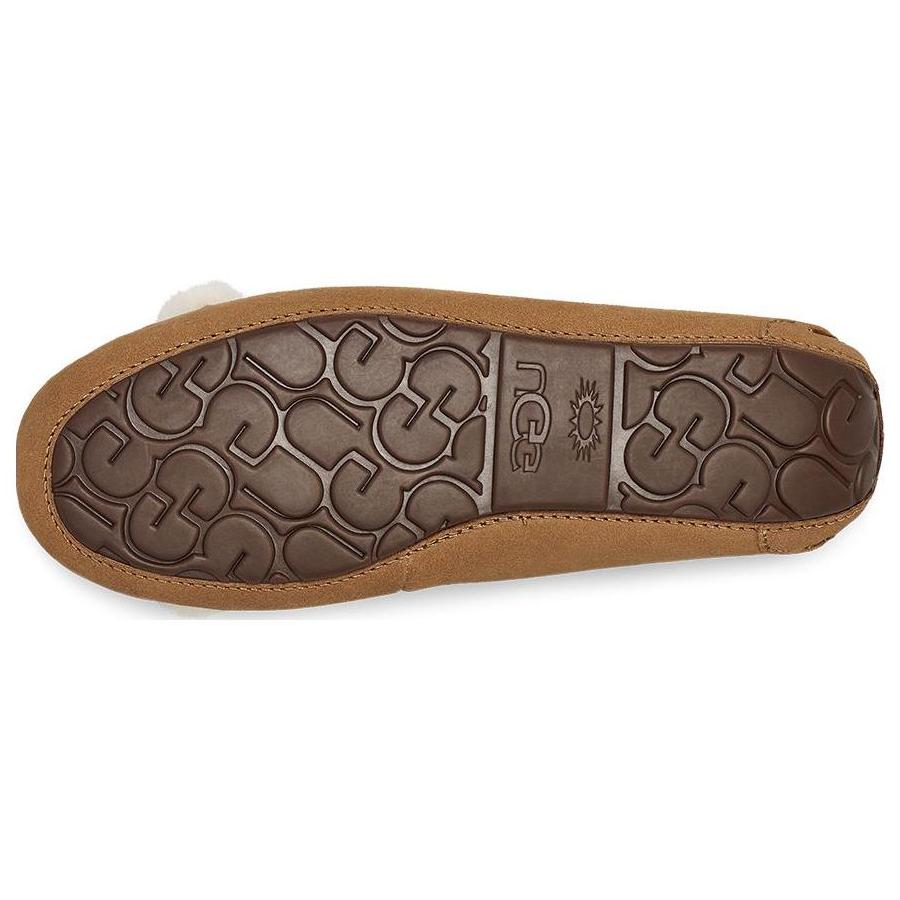 UGG Женский бант Dakota Fur 'Chestnut' 1138373-CHE