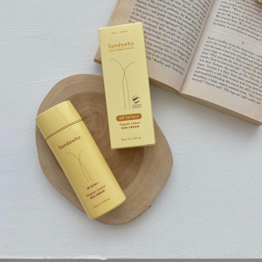 Sandawha Органический лимонный солнцезащитный крем 70 г