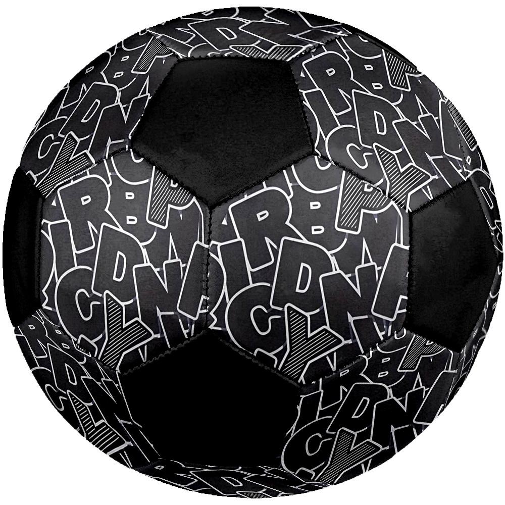 1pc Abstract Alphabet Art Durable Soccer Ball/Football, Size 5, Perfect for Training, Entertainment And Competition,Gift yy26060656