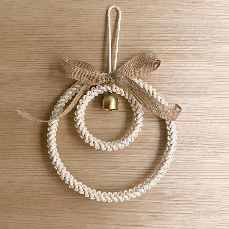 1PC Hang Decorations Minimalist Bell Hanging Pendants Nursery Hanging Decors Diameter 19cm
