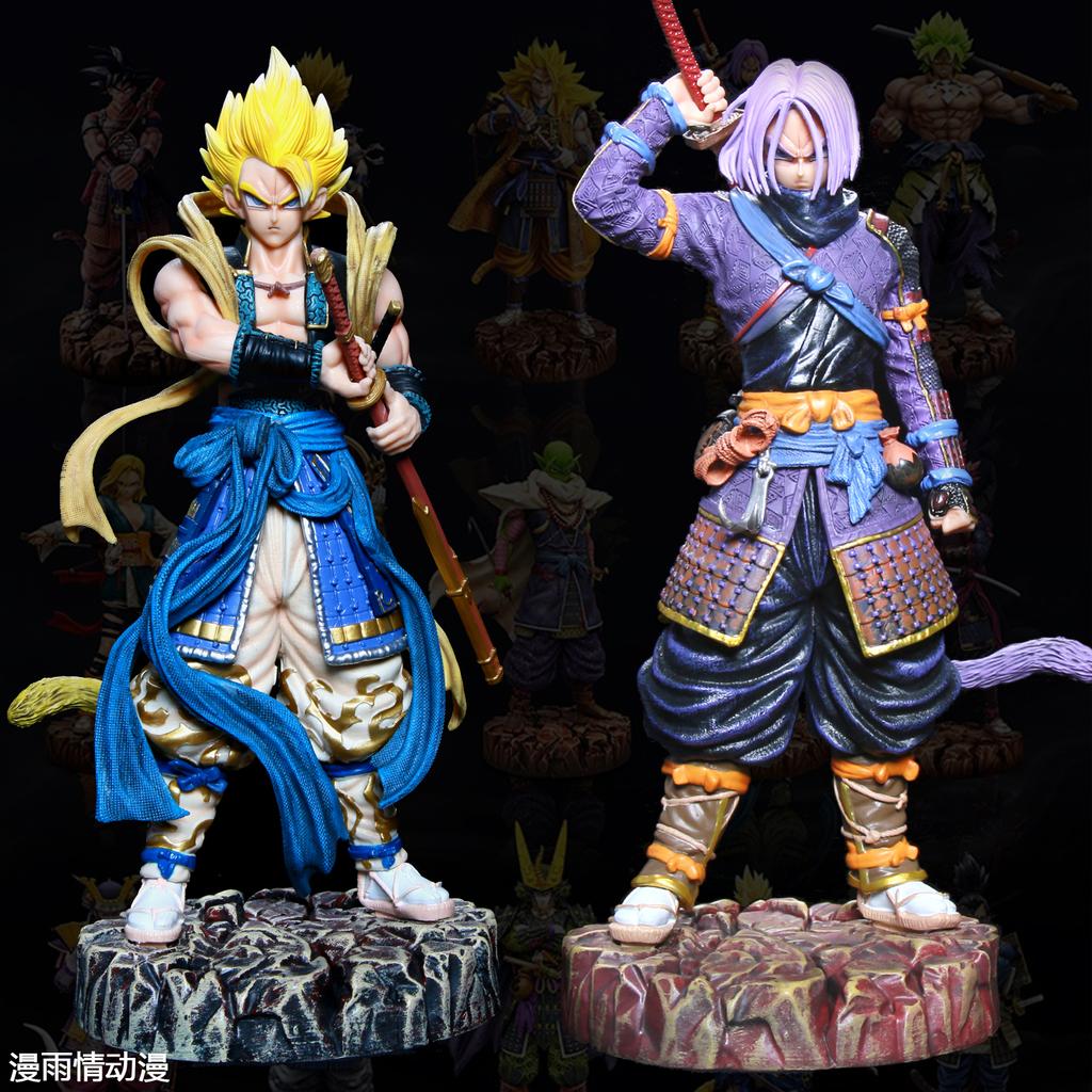 -Новая фигурка ГК Dragon Ball 34 см Самурай Сон Гоку Гохан Веджета Фигурка Супер Сайян Модель Статуя Кукла Игрушки Красивые Подарки