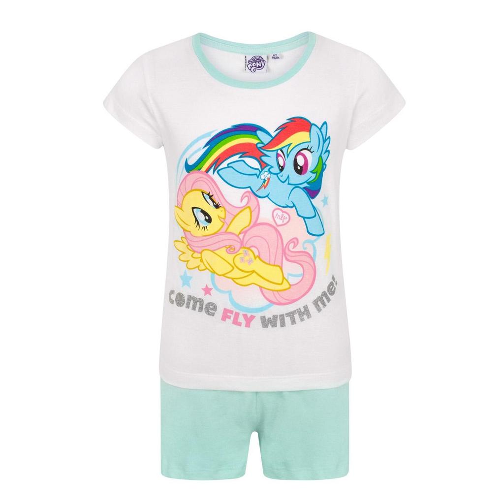 my little pony Girls Come Fly With Me Short Pajamas Set