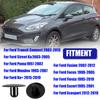 Крепеж-фиксатор теплоизоляции капота для Ford Fiesta Focus Transit Connect W700671S300 6448410 6678518